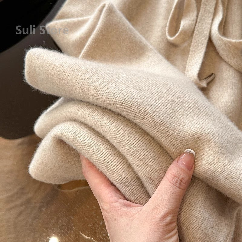 Willa Wool-Blend Wide-Leg Trousers
