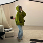 Aria Hooded Knit Pullover Sweater