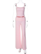 Selene Backless Flare Set