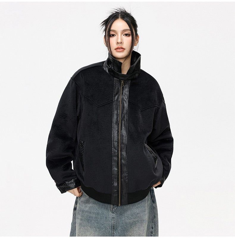 Talia Reversible Faux Leather Jacket
