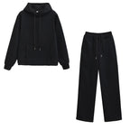 Elara Hooded Wide-Leg Lounge Set