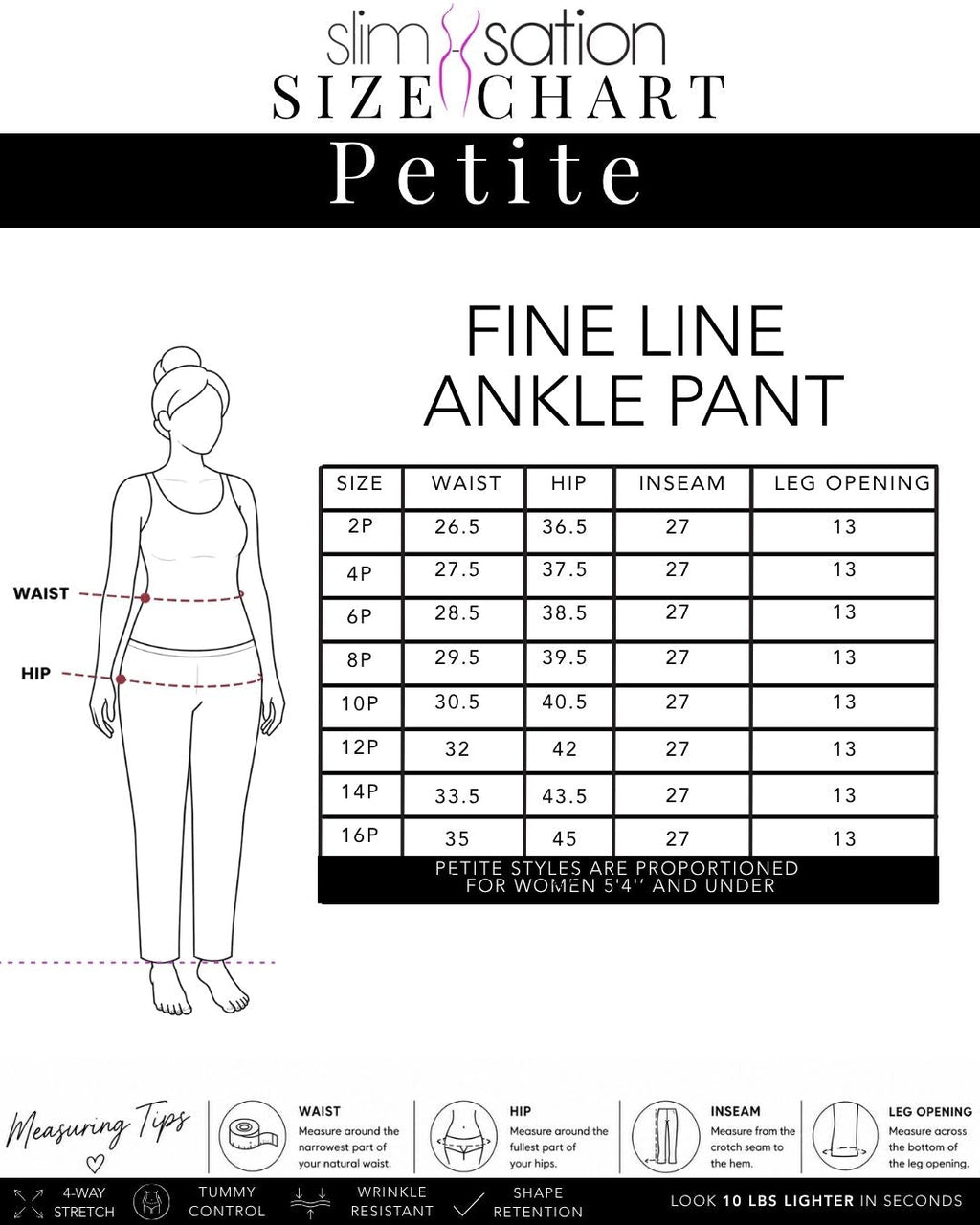 Petite Solid Fine Line Twill Ankle Pant - Midnight Blue