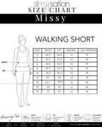 Pull On Denim Walking Shorts With Pockets