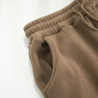 Calças de Moletom Grossas com Forro de Lã, Caimento Solto, Femininas, Casuais, Quentes para Outono/Inverno, Estilo Esportivo ...