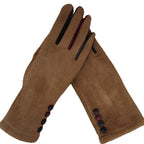 Isla Suede Touchscreen Winter Gloves