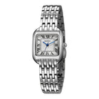 BERNY Square Stainless Steel Quartz Watch
