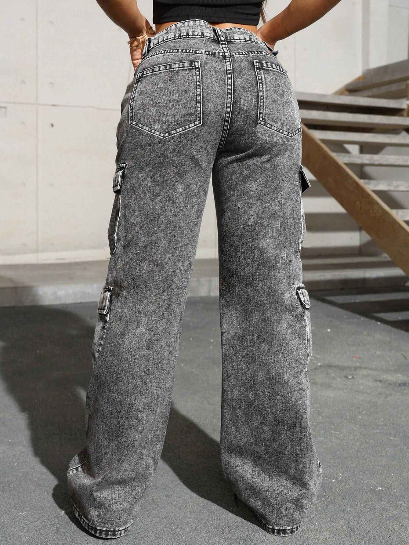 Romy High-Rise Cargo Jeans