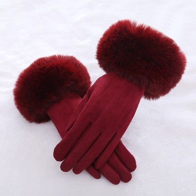 Isla Suede Touchscreen Winter Gloves