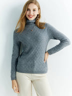 Freya Wool Turtleneck Sweater