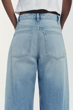 Ivy High-Waisted Double-Button Jeans