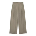 Odette Buttoned Vest & Straight-Leg Pants Set