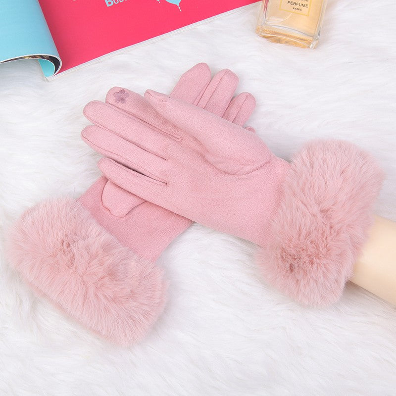 Isla Suede Touchscreen Winter Gloves