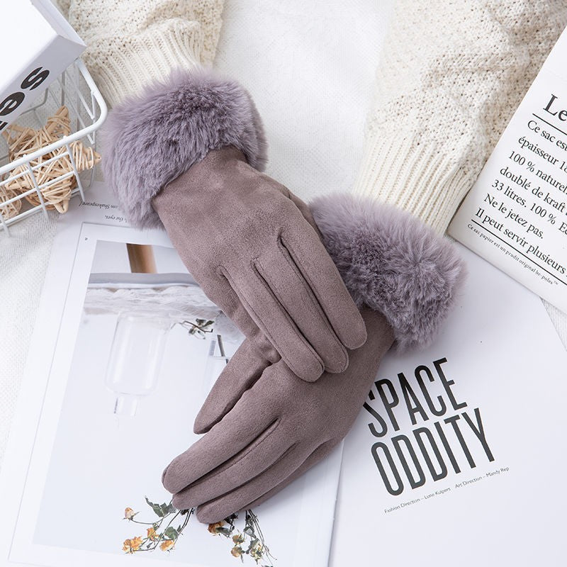 Isla Suede Touchscreen Winter Gloves
