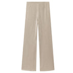 Reina Satin Tube Top & Wide-Leg Pants Set