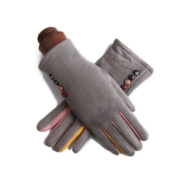 Isla Suede Touchscreen Winter Gloves