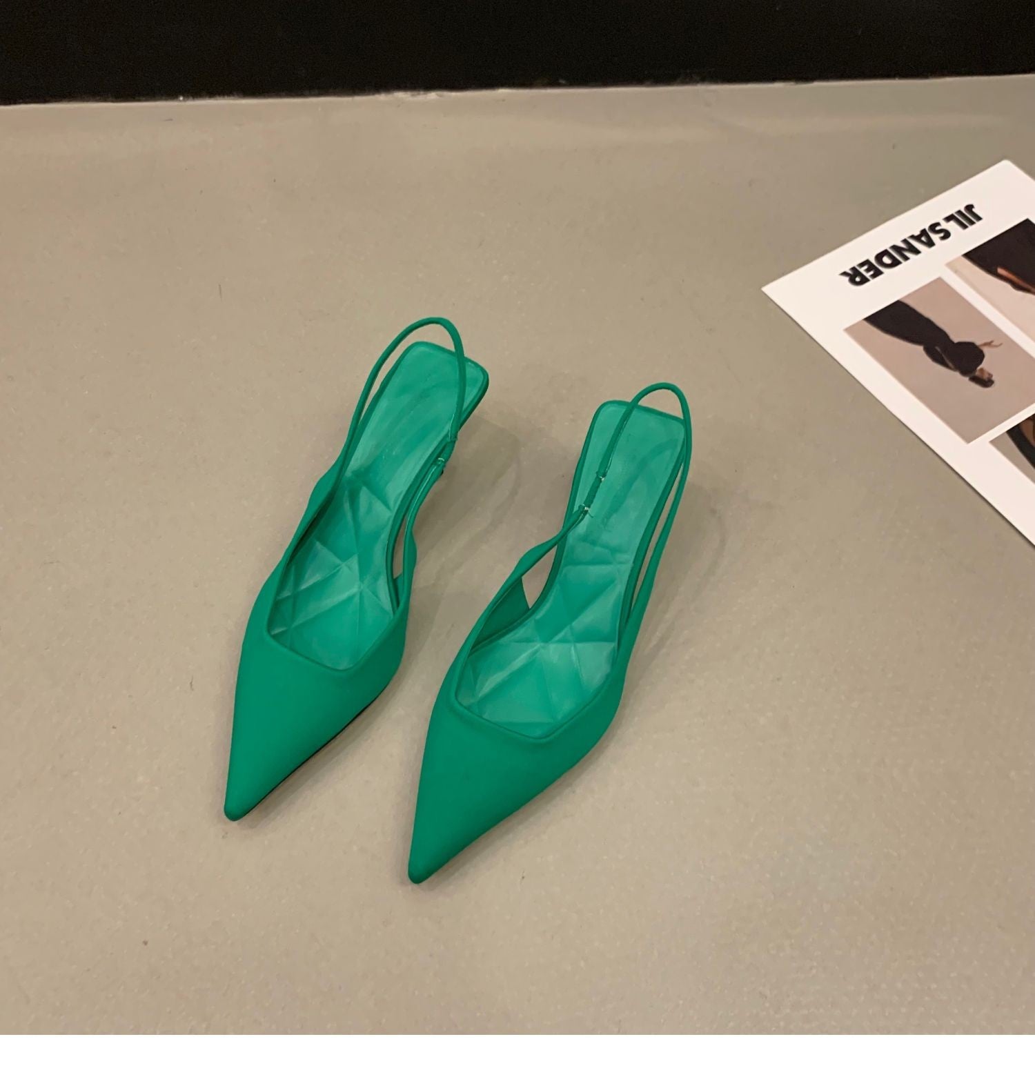 Valentina Pointed-Toe Stiletto Pumps