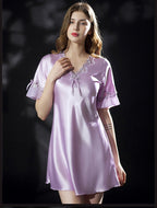 Serene Satin Chemise Nightgown