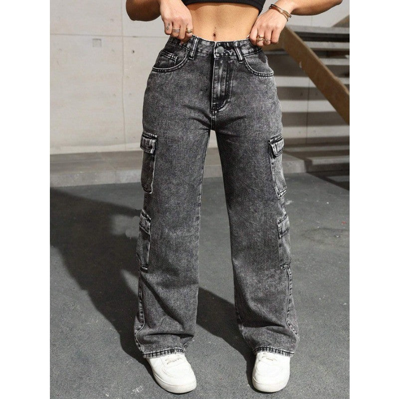 Romy High-Rise Cargo Jeans