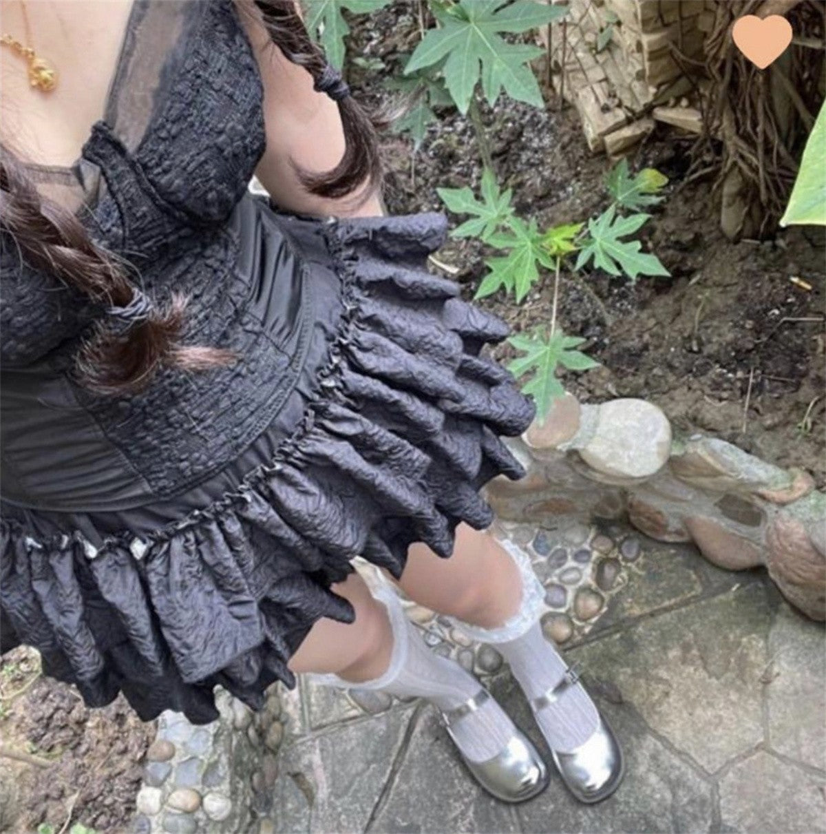 Luna Tiered Ruffle Mini Skirt