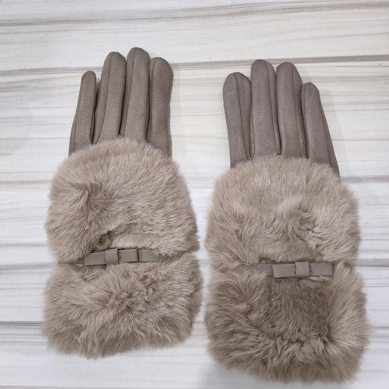 Isla Suede Touchscreen Winter Gloves