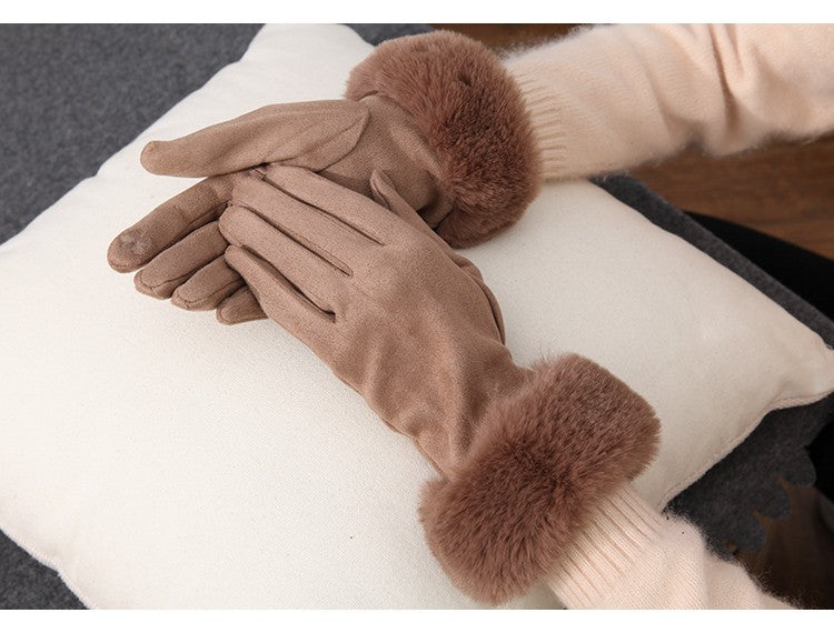 Isla Suede Touchscreen Winter Gloves