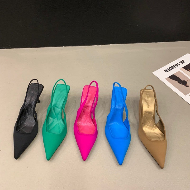 Valentina Pointed-Toe Stiletto Pumps