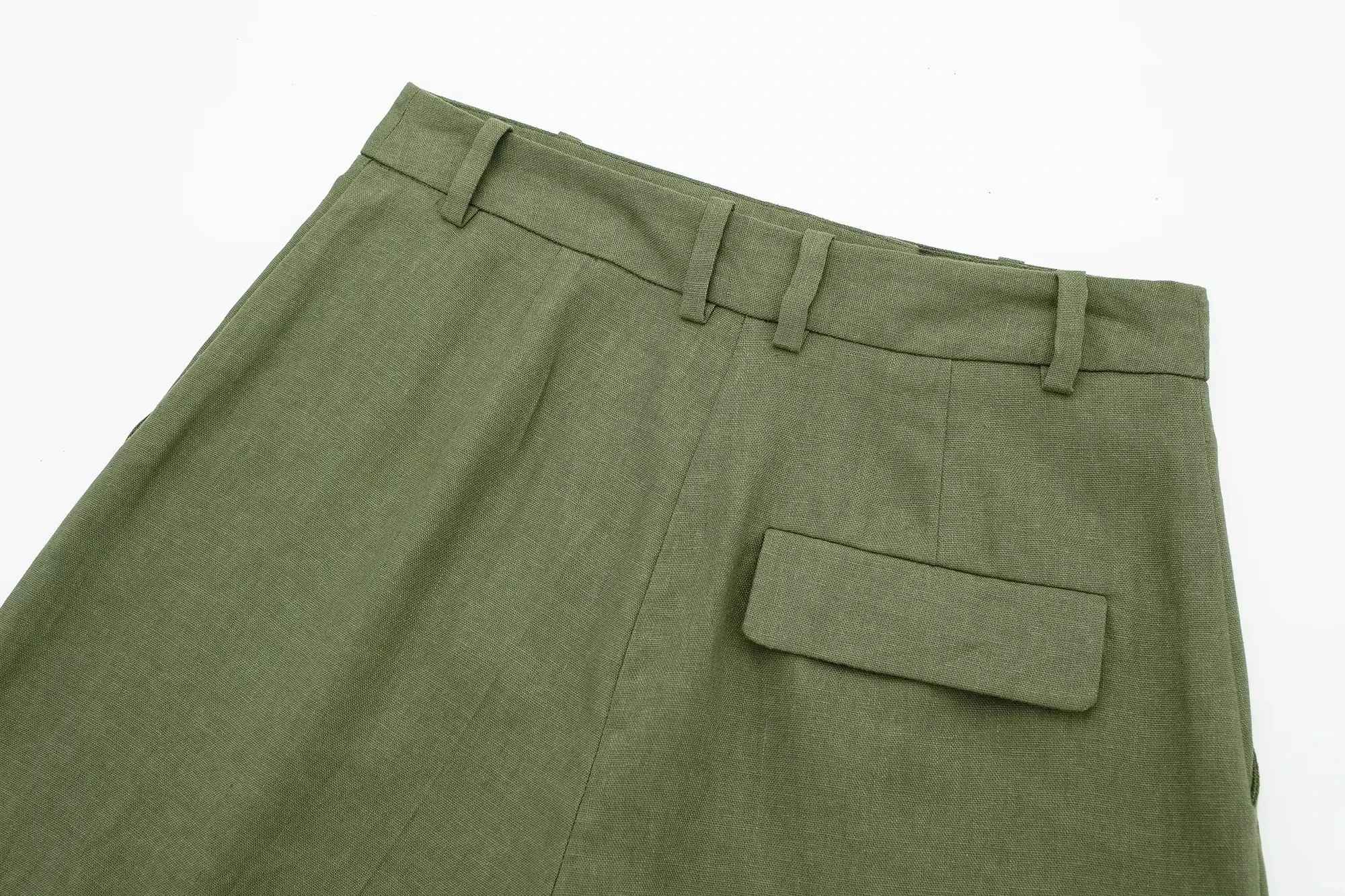 Piper Slim V-Neck Vest & Pleated Shorts Set