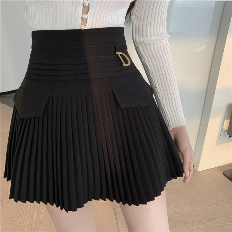 Clara Pleated Mini Skirt