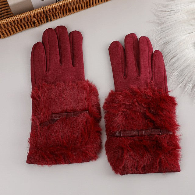 Isla Suede Touchscreen Winter Gloves