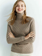 Freya Wool Turtleneck Sweater