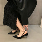 Valentina Pointed-Toe Stiletto Pumps