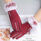 Isla Suede Touchscreen Winter Gloves