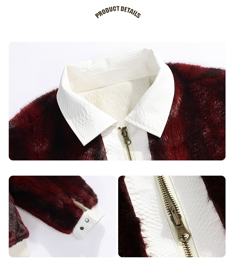 Talia Reversible Faux Leather Jacket