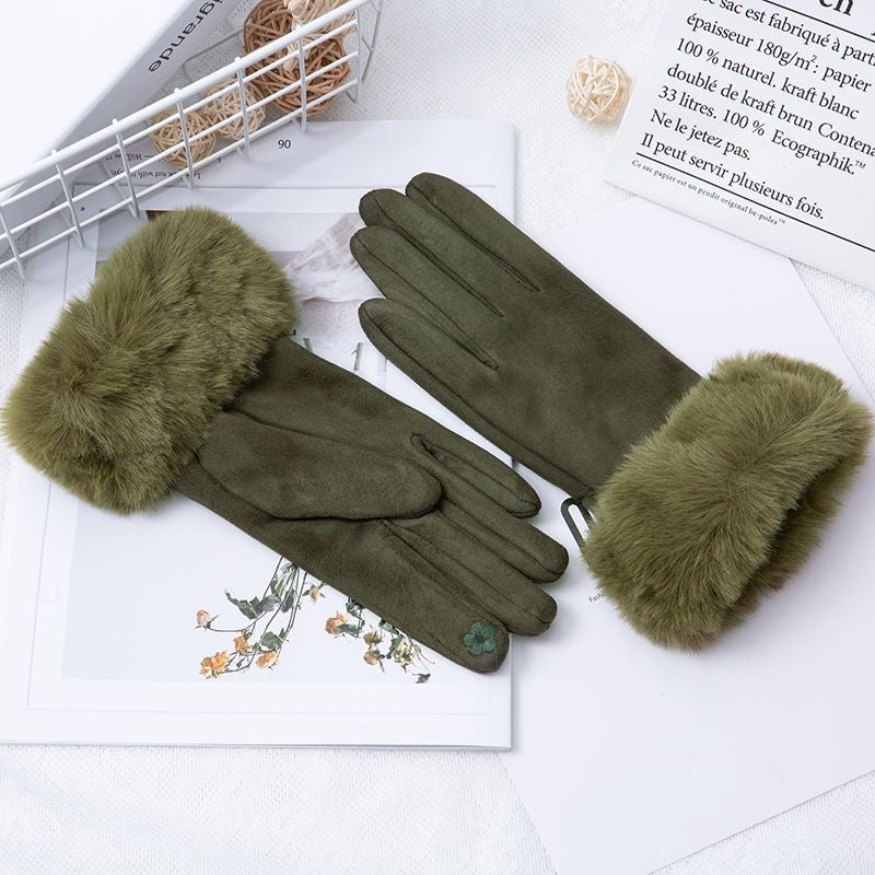 Isla Suede Touchscreen Winter Gloves