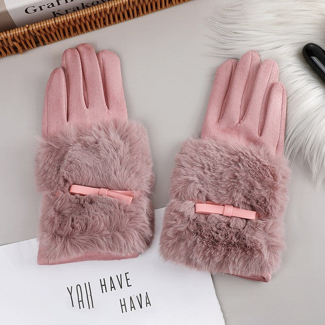 Isla Suede Touchscreen Winter Gloves