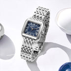 BERNY Square Stainless Steel Quartz Watch