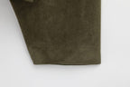 Marielle Faux-Suede Jacket & Bermuda Shorts Set