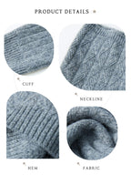 Freya Wool Turtleneck Sweater