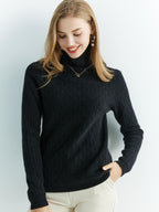 Freya Wool Turtleneck Sweater