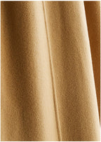 Casaco Feminino CAIXINGLE de Lã 100% com Cinto, Elegante e Moderno, em Lã e Caxemira, Estilo Aberto