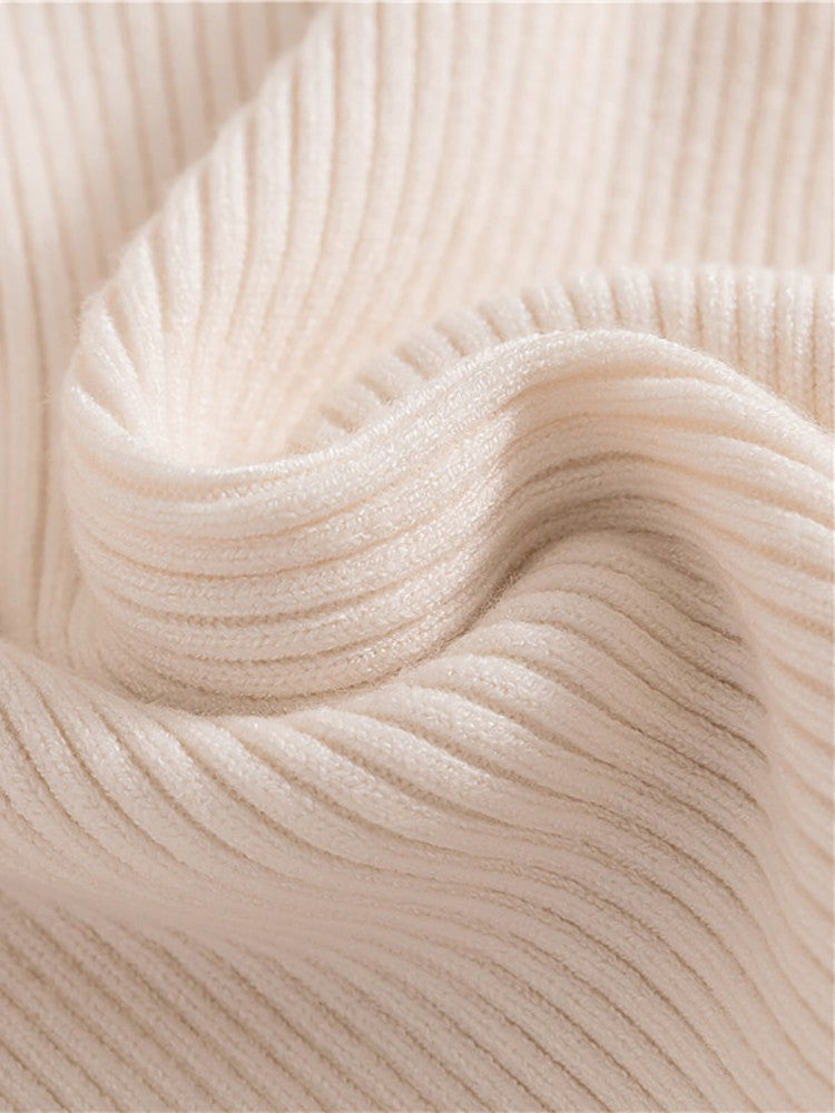 Suéter Feminino Heliar de Gola Alta para Outono, Pulôveres de Tricô Macios, Jumpers de Cashmere, Suéteres Básicos Macios para Mulheres, Outono Inverno 2026