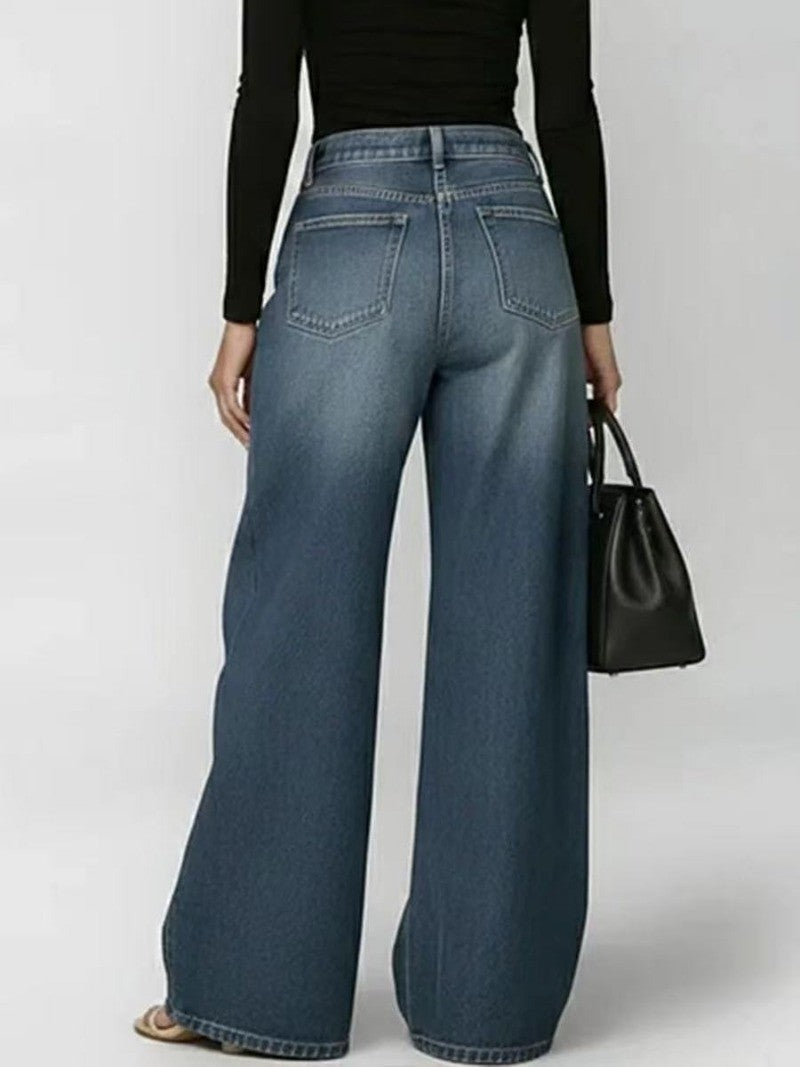 Nova Cutout Wide-Leg Jeans