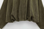 Marielle Faux-Suede Jacket & Bermuda Shorts Set