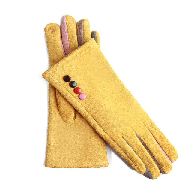 Isla Suede Touchscreen Winter Gloves