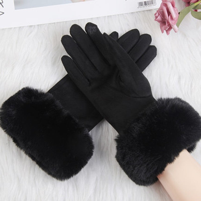 Isla Suede Touchscreen Winter Gloves