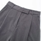 Maya High-Rise Wide-Leg Office Trousers