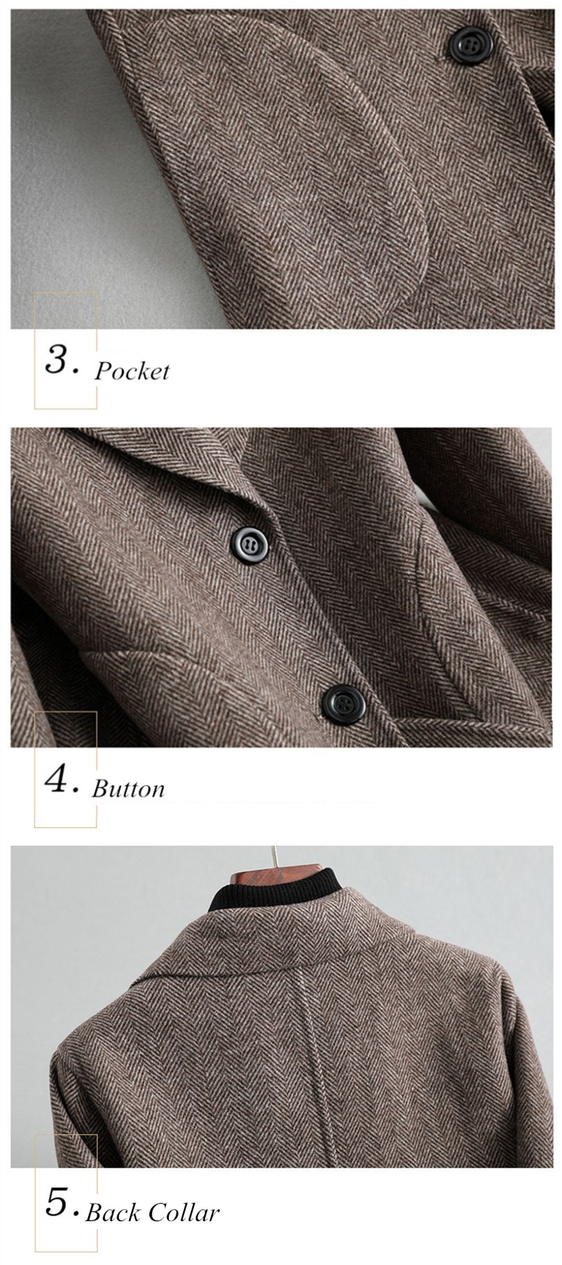 TESSCARA Mulheres Outono Inverno De Lã Mistura Básica Jaqueta Casaco Feminino Cashmere Quente Trench Office Manto Casacos Casacos & Coats