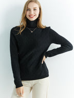 Freya Wool Turtleneck Sweater