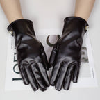 Camille Chain-Detail Touchscreen Gloves