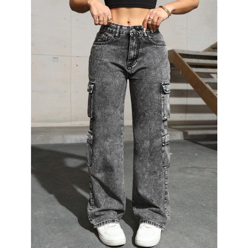 Romy High-Rise Cargo Jeans
